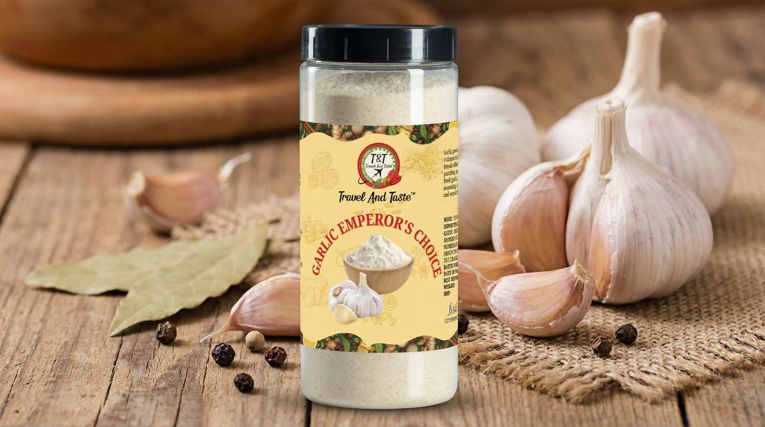 Garlic Powder : Garlic Emperor’s Choice (Export Quality) gallery image