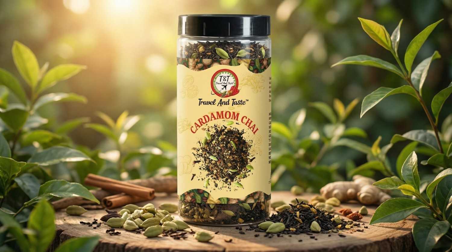 Black Tea with Cardamom : Cardamom Chai (Export Quality) gallery image