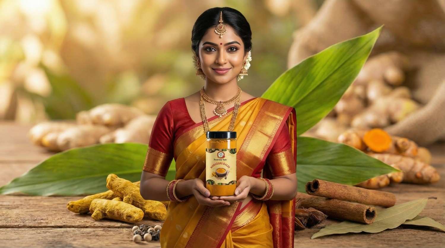 Turmeric Powder : Maharani Haldi (Export Quality) gallery image